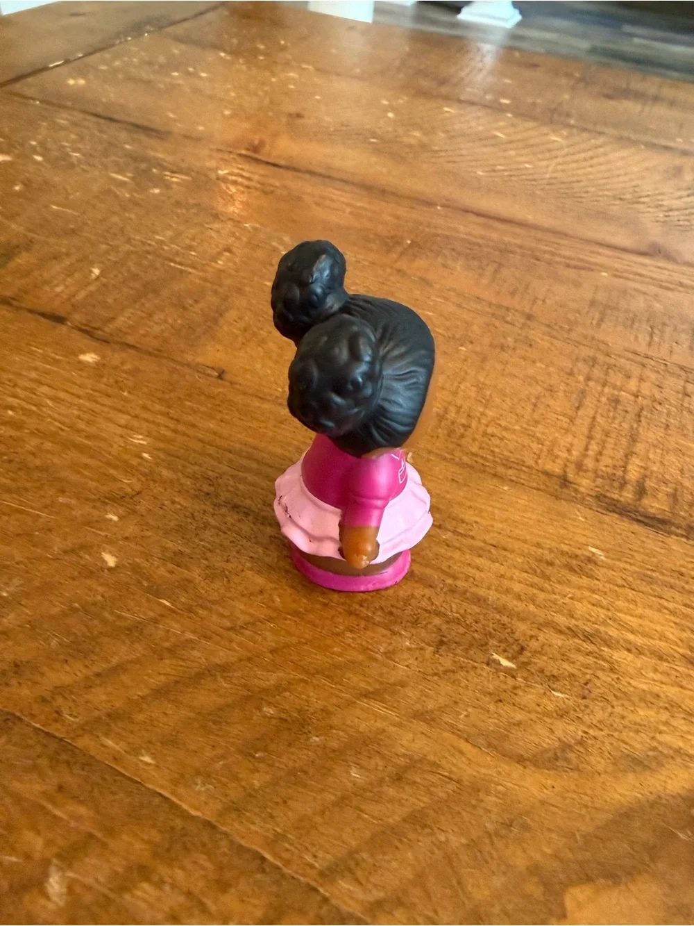 Fisher Price Little People Tessa pink dress as is